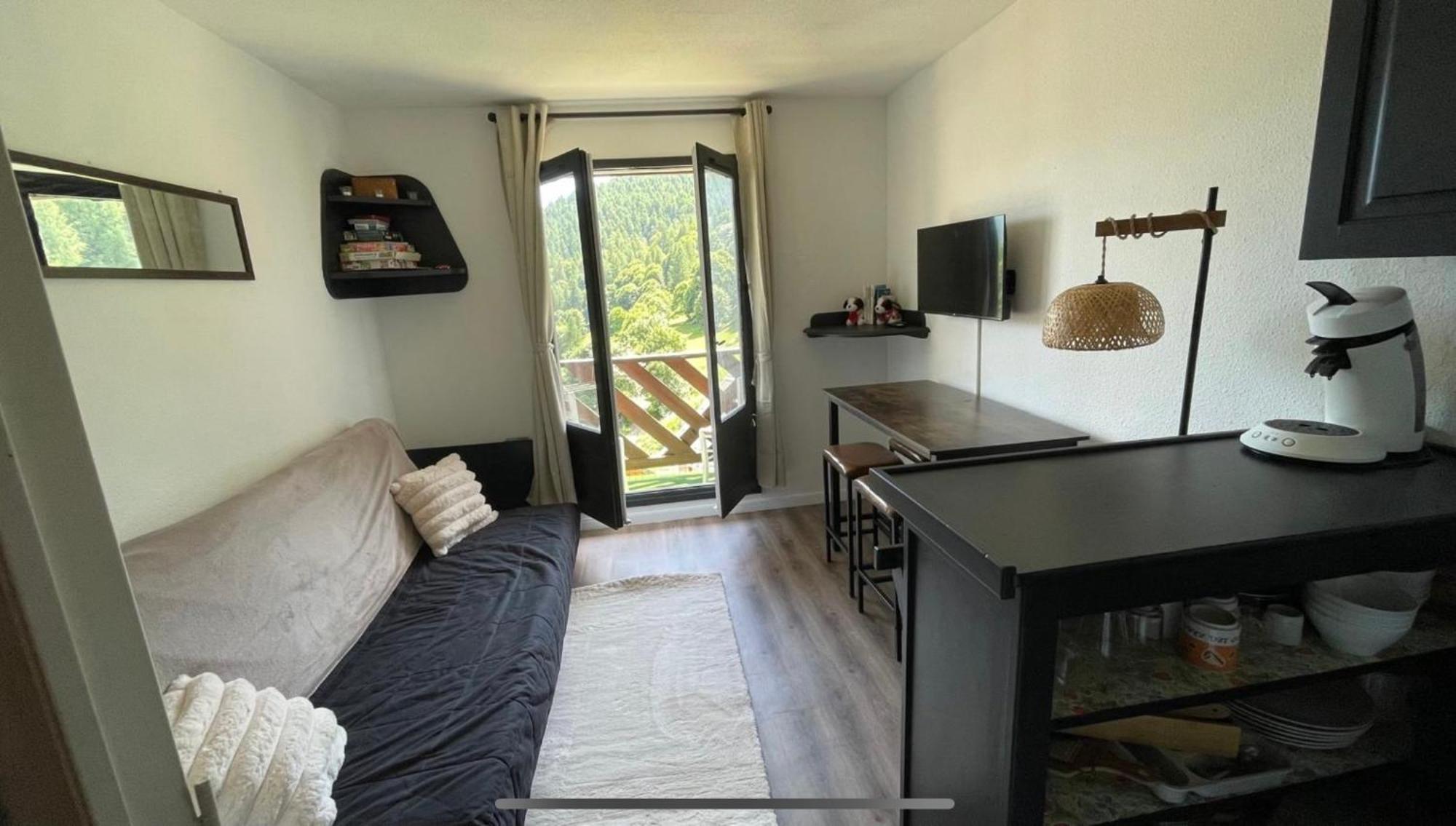 Studio Cosy 4 Couchages Avec Parking Et Balcon, Au Pied Telesiege Et Vente Forfaits A La Foux D'Allos Eksteriør billede